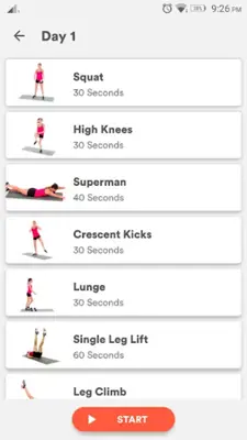 Home Workouts - Lose Weight in android App screenshot 3